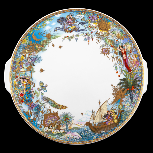 Villeroy & Boch Heinrich Arabian Fantasy Cake Plate