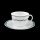 Villeroy & Boch Izmir Demitasse Espresso Cup & Saucer In Excellent Condition
