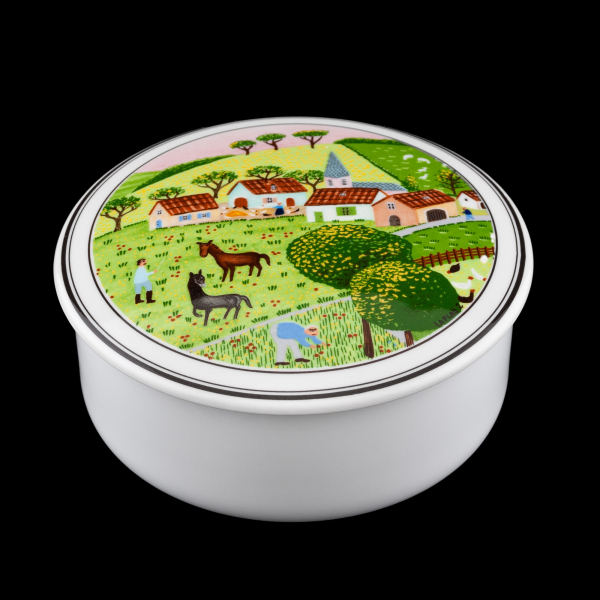 Villeroy & Boch Naif Jar 12 cm Horse Pasture In Excellent Condition