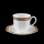 Villeroy & Boch Heinrich Cheyenne Demitasse Espresso Cup & Saucer In Excellent Condition