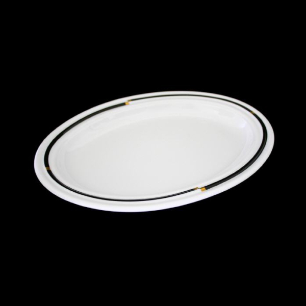Rosenthal Cupola Nera Serving Platter 31 cm