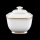 Villeroy & Boch Heinrich Royal Gold Sugar Bowl & Lid 0,12 Liter
