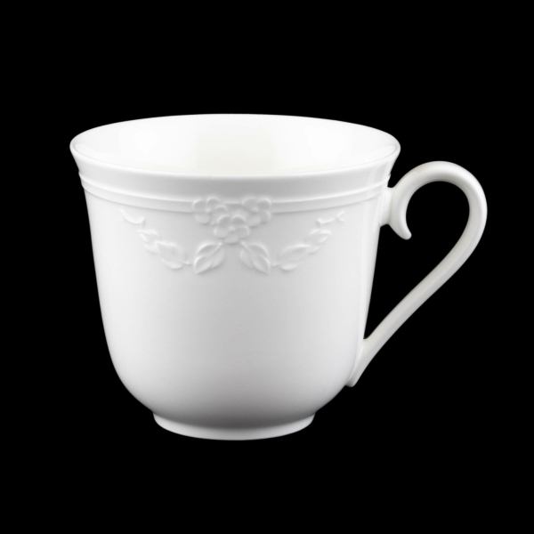 Villeroy & Boch Fiori White (Fiori Weiss) Coffee Cup 2nd Choice