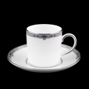 Wedgwood Amherst Kaffeetasse + Untertasse klein