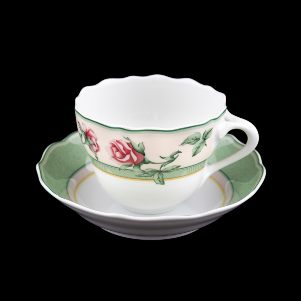 Hutschenreuther Medley Parklane Coffee Cup & Saucer without Inner Circle 2nd Choice