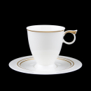 Hutschenreuther Ballerine Arabesque Coffee Cup & Saucer In Excellent Condition