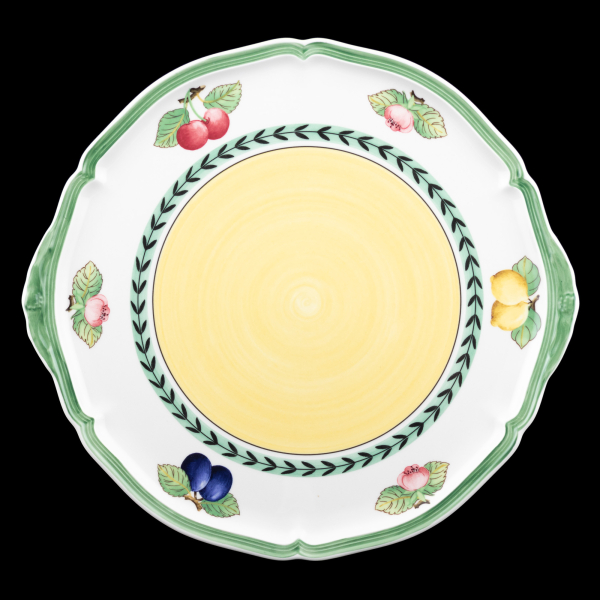 Villeroy & Boch French Garden Handled Cake Plate Vitro Porcelain