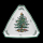 Spode Christmas Tree Triangle Bowl 29,5 cm