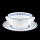 Villeroy & Boch Casa Azul Cream Soup Bowl & Saucer 2nd Choice In Excellent Condition