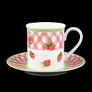 Villeroy & Boch Strawberry Henkelbecher + Untertasse