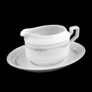 Hutschenreuther Comtesse Constance Gravy Boat 2 Pcs. In...