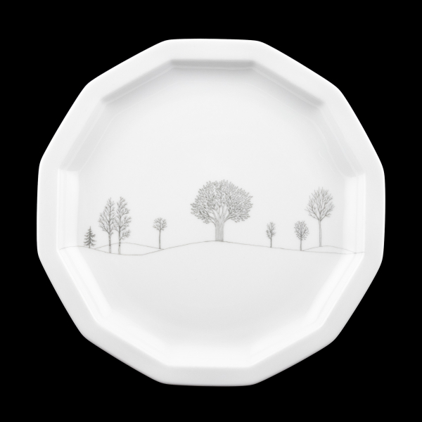 Rosenthal Polygon Winter Journey (Polygon Winterreise) Salad Plate In Excellent Condition