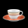 Villeroy & Boch Gallo Design Switch 2 Demitasse Espresso Cup & Saucer In Excellent Condition
