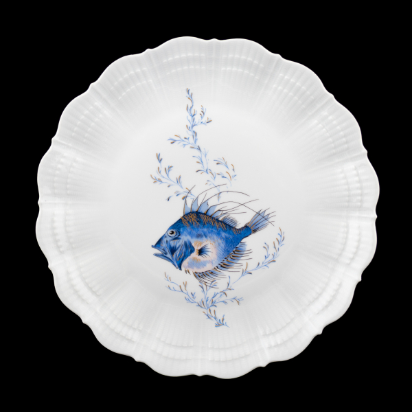 Giraud Limoges Corail La Mer Dinner Plate Decor 1