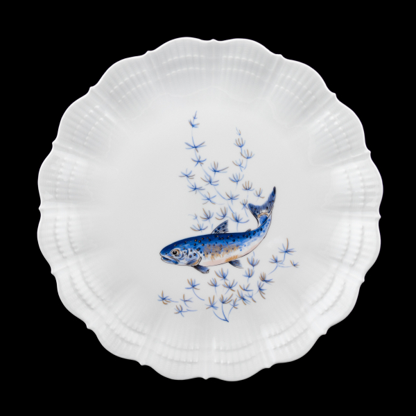 Giraud Limoges Corail La Mer Dinner Plate Decor 6