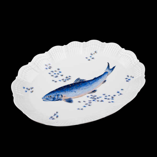 Giraud Limoges Corail La Mer Serving Platter 34 cm