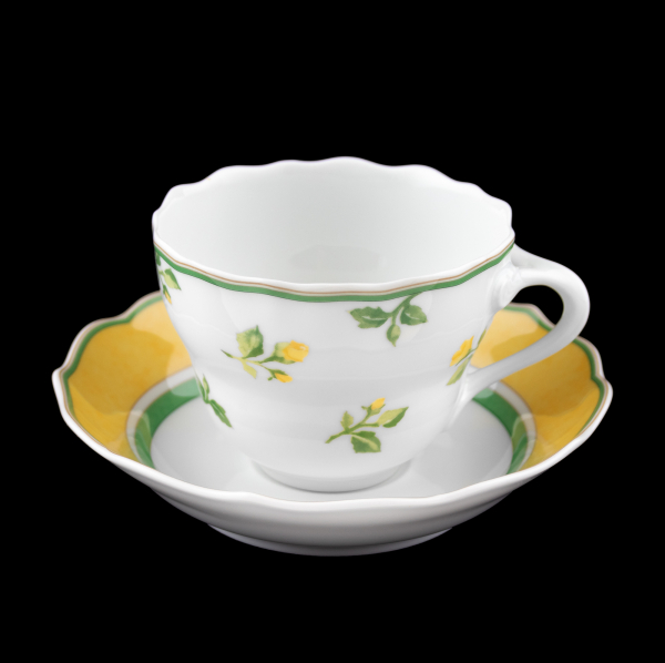 Hutschenreuther Medley Summerdream Coffee Cup & Saucer with Inner Circle Sun