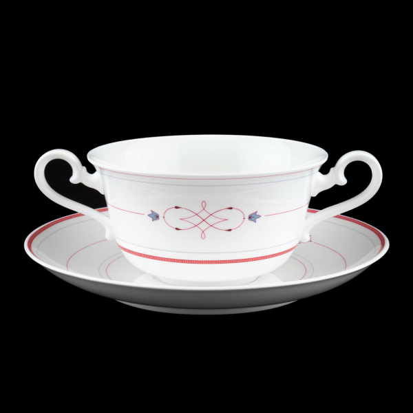Villeroy & Boch Heinrich Aragon Cream Soup Bowl & Saucer 2nd Choice