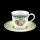 Villeroy & Boch French Garden Demitasse Espresso Cup & Saucer Vitro Porcelain In Excellent Condition