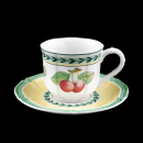 Villeroy & Boch French Garden Demitasse Espresso Cup & Saucer Vitro Porcelain