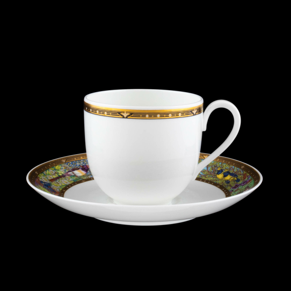Villeroy & Boch Heinrich Vie Sauvage Coffee Cup & Saucer In Excellent Condition