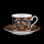 Villeroy & Boch Gallo Design Intarsia Coffee Cup & Saucer In Excellent Condition