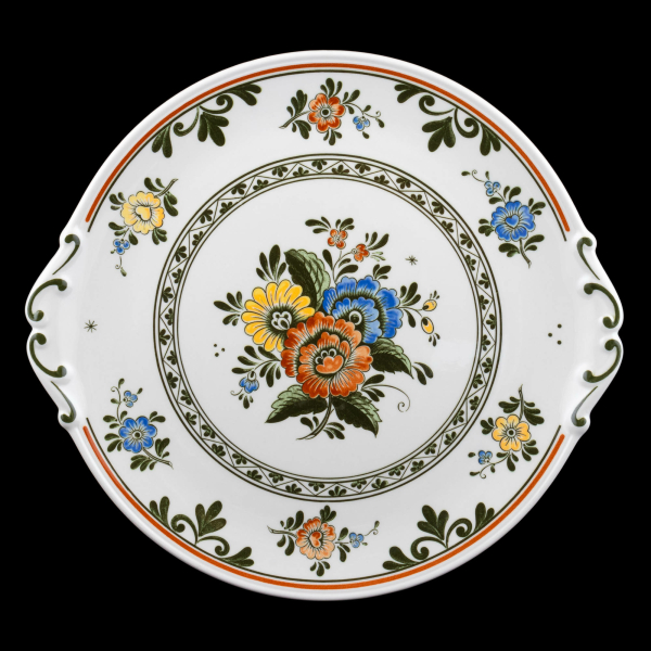 Villeroy & Boch Alt Amsterdam Handled Cake Plate In Excellent Condition