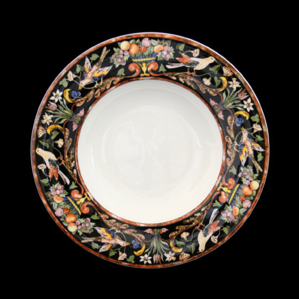 Villeroy & Boch Gallo Design Intarsia Rim Soup Bowl In Excellent Condition