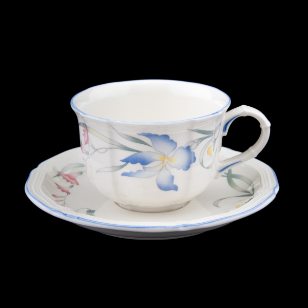 Villeroy & Boch Riviera Tea Cup & Saucer In Excellent Condition