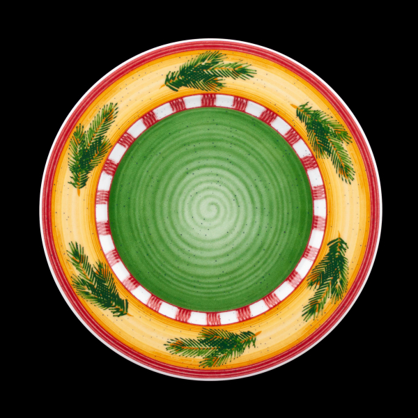 Villeroy & Boch Gallo Design Switch Winter Season Salad Plate Feliz Navidad In Excellent Condition