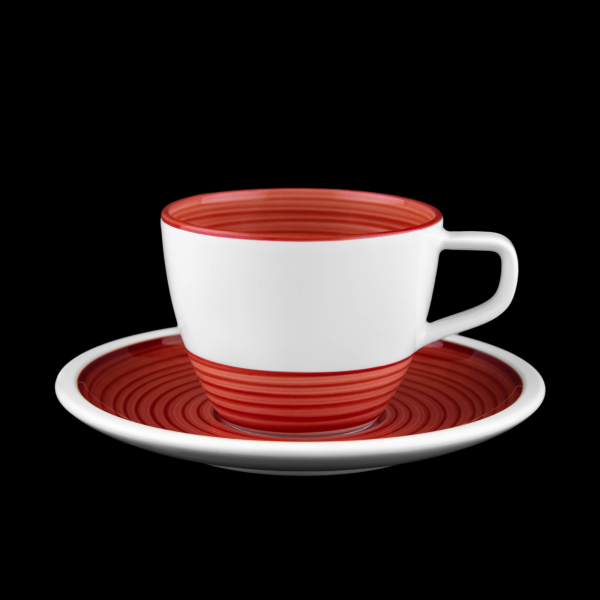 Villeroy & Boch Manufacture Rouge Coffee Cup & Saucer