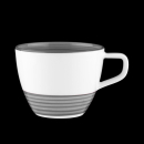 Villeroy & Boch Manufacture Gris Kaffeetasse + Untertasse neuwertig