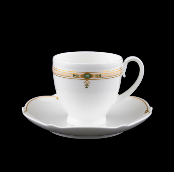 Villeroy & Boch Heinrich Montserrat Demitasse Espresso Cup & Saucer In Excellent Condition