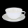 Hutschenreuther Maxims de Paris Weiss Tea Cup & Saucer In Excellent Condition