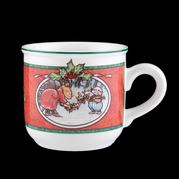 Villeroy & Boch Foxwood Tales Christmas Coffee Cup In Excellent Condition