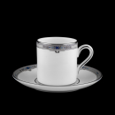 Wedgwood Amherst Demitasse Espresso Cup & Saucer In Excellent Condition