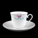 Villeroy & Boch Bel Fiore Coffee Cup & Saucer In Excellent Condition