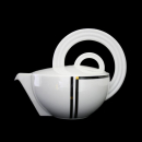 Rosenthal Cupola Nera Teapot In Excellent Condition