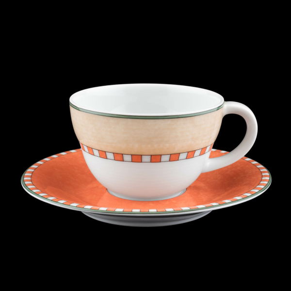 Villeroy & Boch Gallo Design Switch 2 Breakfast Cup & Saucer In Excellent Condition