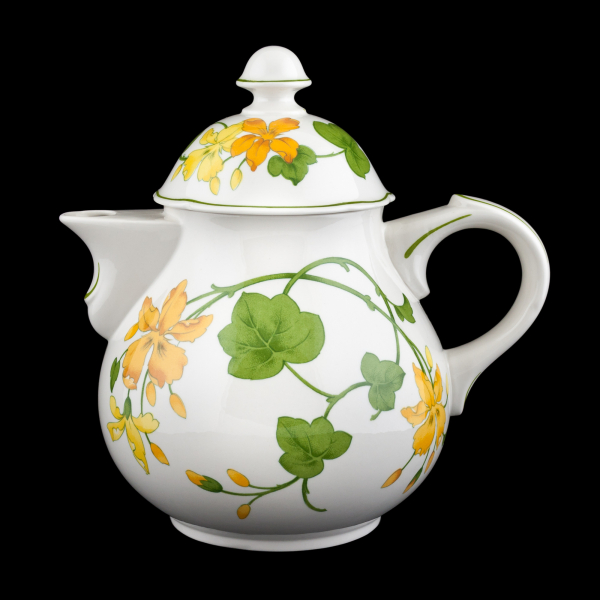 Villeroy & Boch Geranium Teapot In Excellent Condition