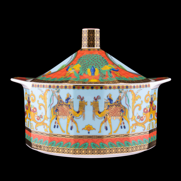 Rosenthal VERSACE Le Voyage de Marco Polo Covered Vegetable