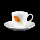 Villeroy & Boch Iceland Poppies Demitasse Espresso Cup & Saucer In Excellent Condition