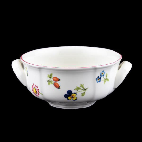 Villeroy & Boch Petite Fleur Cream Soup Bowl In Excellent Condition