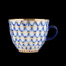 Lomonosow Cobalt Net (Kobaltnetz) Coffee Cup In Excellent...