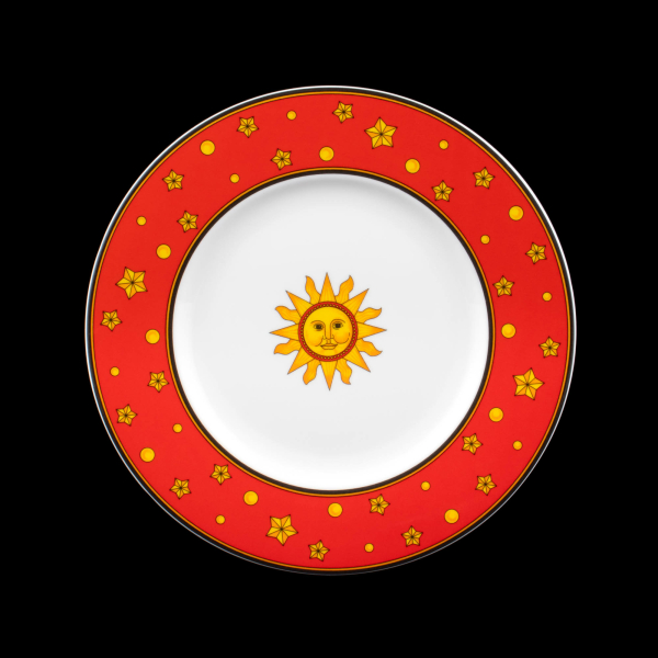 Villeroy & Boch Sun, Moon & Stars Salad Plate Red