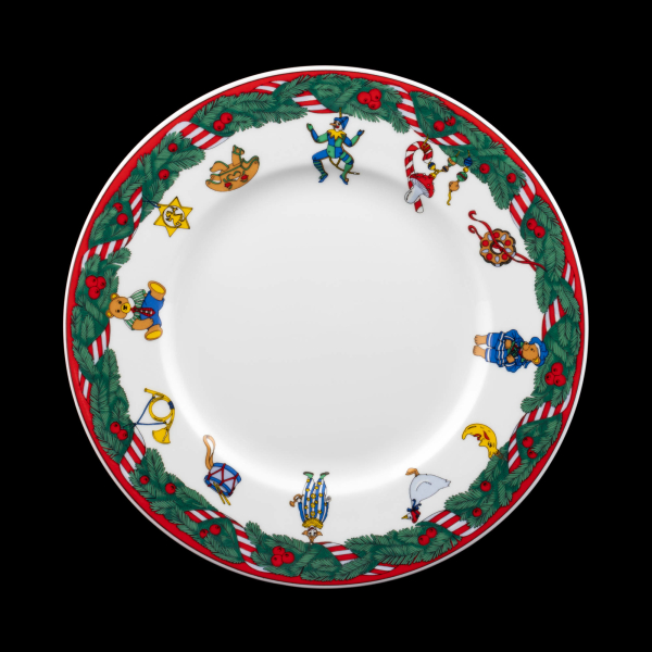 Villeroy & Boch Magic Christmas Salad Plate In Excellent Condition