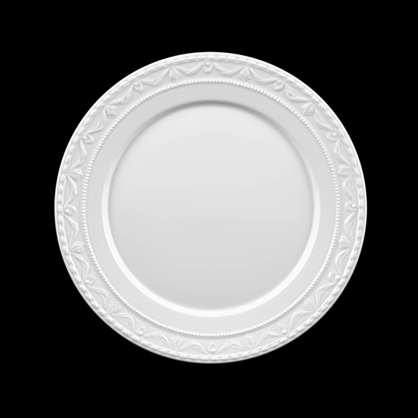 KPM Kurland White (Kurland Weiss) Dessert Luncheon Plate