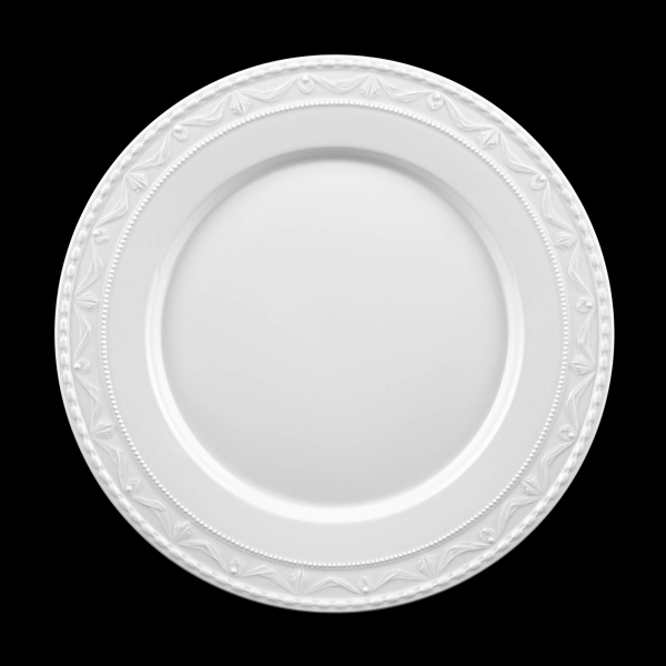 KPM Kurland White (Kurland Weiss) Dinner Plate