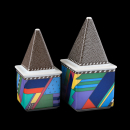 Rosenthal Scenario Metropol Salt & Pepper Shaker Set...