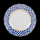 Lomonosow Cobalt Net (Kobaltnetz) Breakfast Plate 18 cm Type I In Excellent Condition